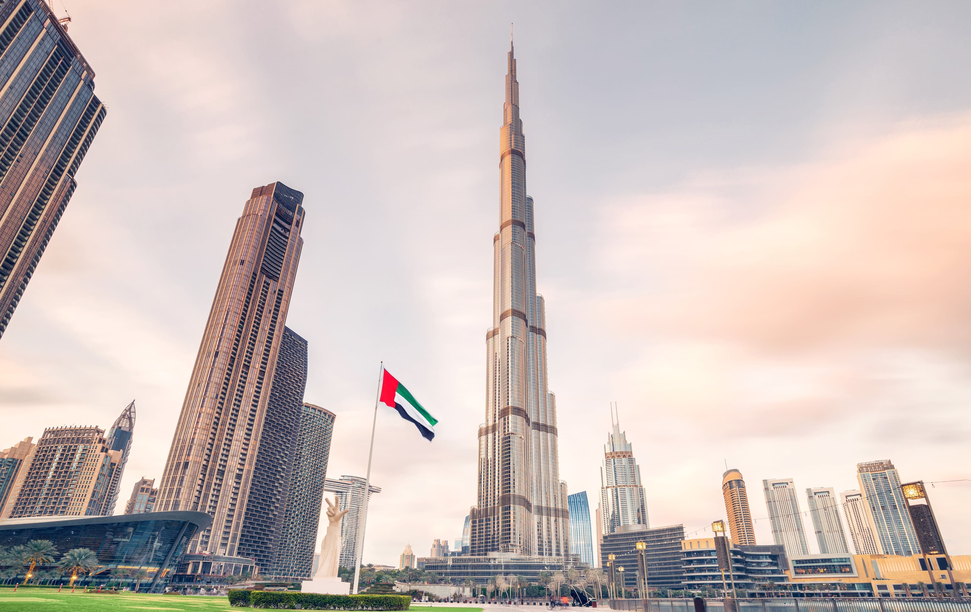Dubai Skyline with H&S Real Estate